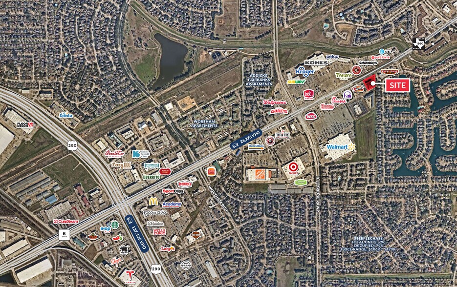 12353 FM 1960 Rd W, Houston, TX à louer - Aérien – Image 2 sur 4