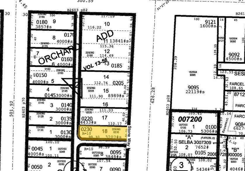 4117 Stone Way N, Seattle, WA à louer - Plan cadastral – Image 2 sur 3