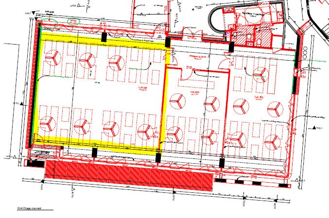 26 Rue Serpollet, Paris à louer - Plan d’étage – Image 2 sur 2