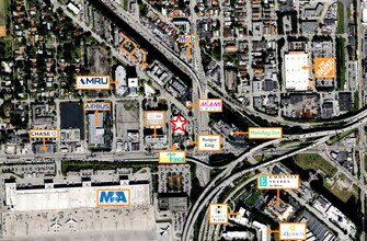 3600 Le Jeune Rd, Miami, FL - Vue aérienne vue de carte - Image1