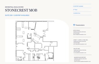 8225 Mall Pky, Lithonia, GA à louer Plan d’étage– Image 1 sur 1