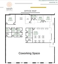 2808 Caroline St, Houston, TX à louer Plan d’étage– Image 2 sur 2