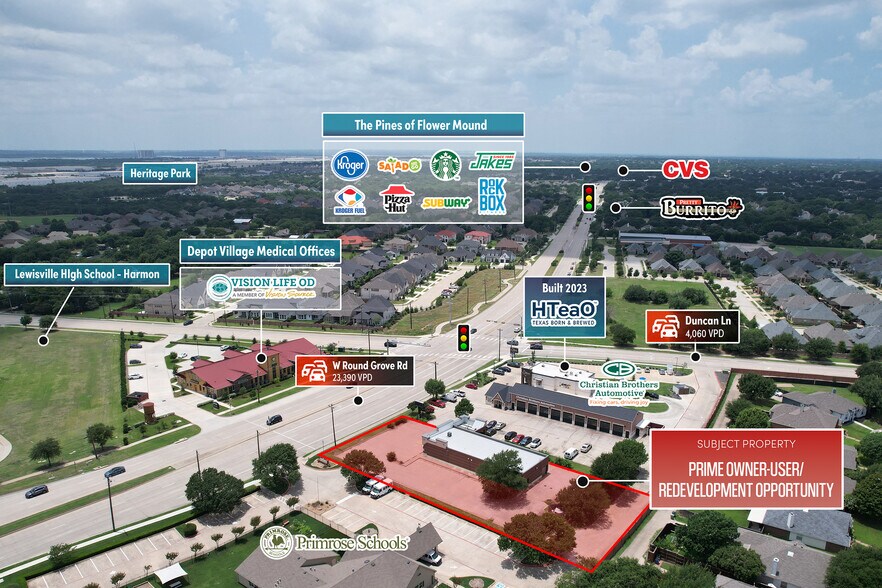 1257 W Round Grove Rd, Lewisville, TX à vendre - Photo de l’immeuble – Image 3 sur 4