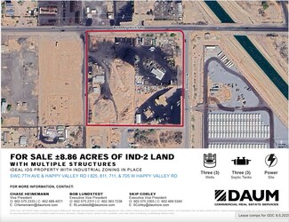 Plus de détails pour 711 W Happy Valley Rd, Phoenix, AZ - Terrain à vendre