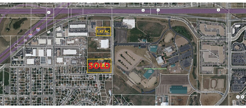 McIntyre St & W 3rd Place, Golden, CO à vendre - Aérien – Image 3 sur 6