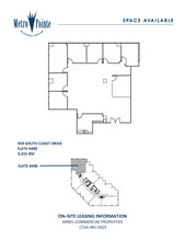 959 S Coast Dr, Costa Mesa, CA à louer Plan d’étage– Image 1 sur 1