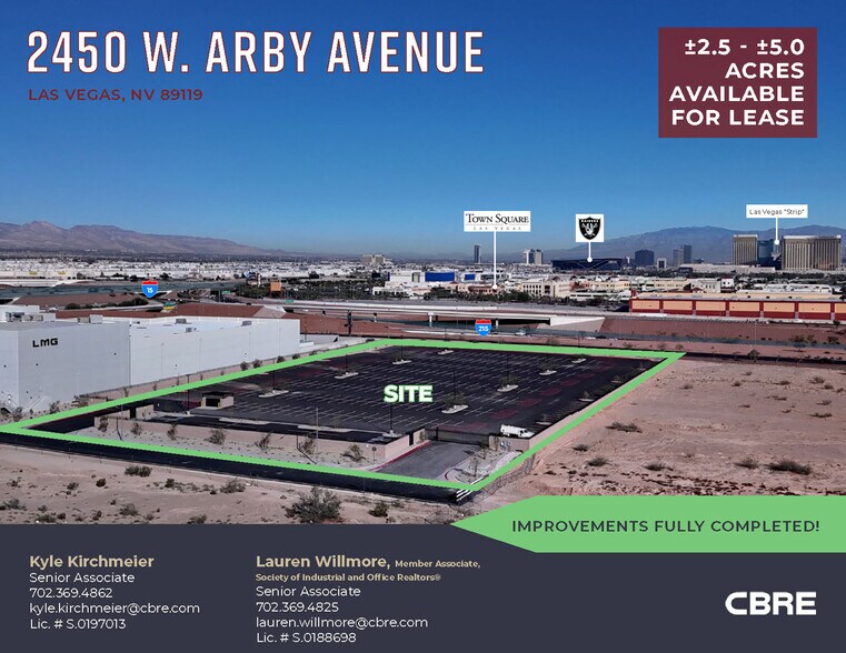 2450 W. Arby Avenue, Las Vegas, NV à louer - Aérien – Image 1 sur 4