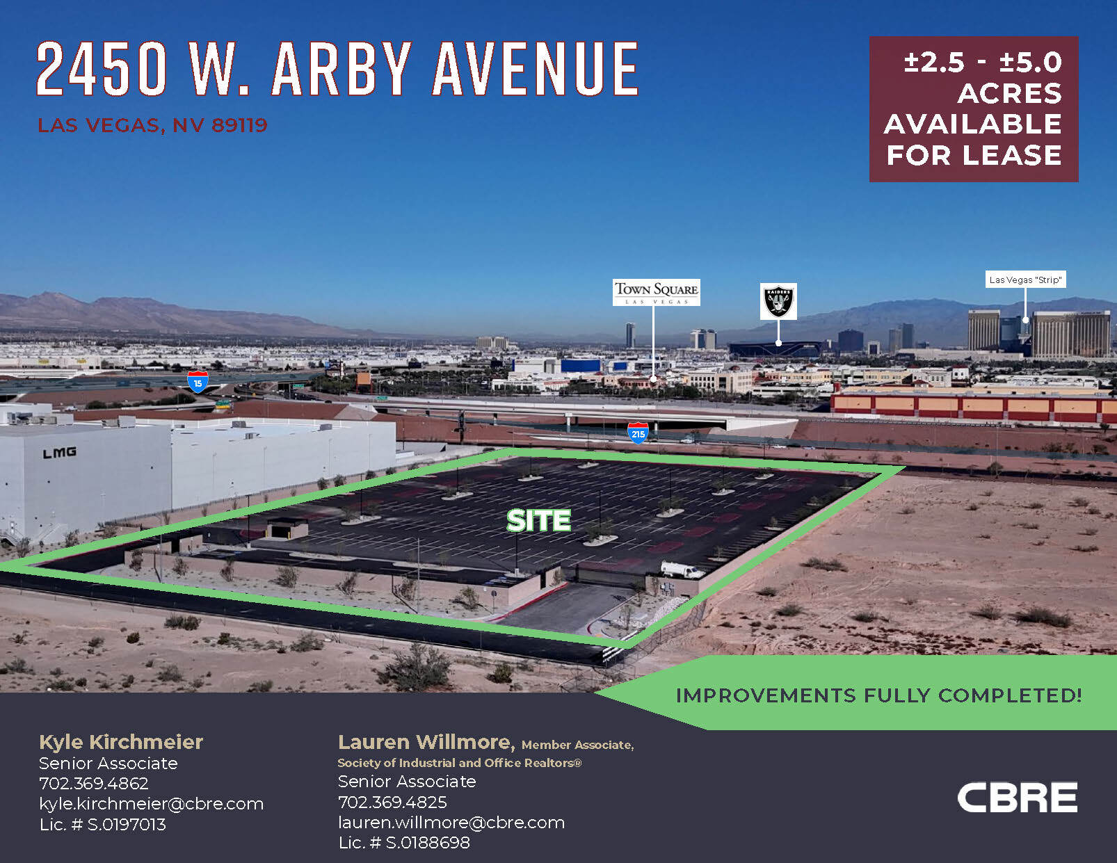 2450 W. Arby Avenue, Las Vegas, NV à louer Aérien– Image 1 sur 5