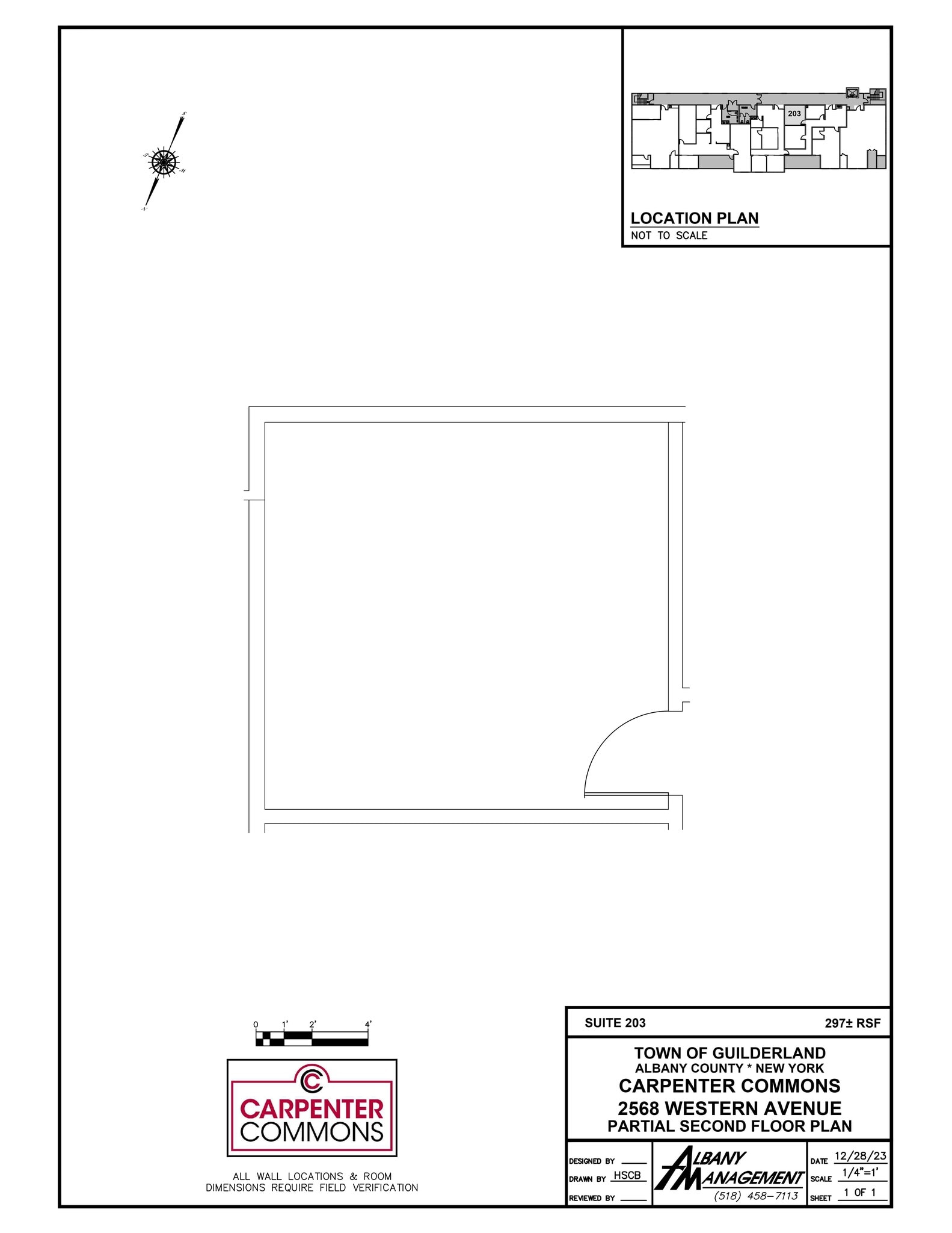2580 Western Ave, Guilderland Center, NY à louer Plan de site– Image 1 sur 1