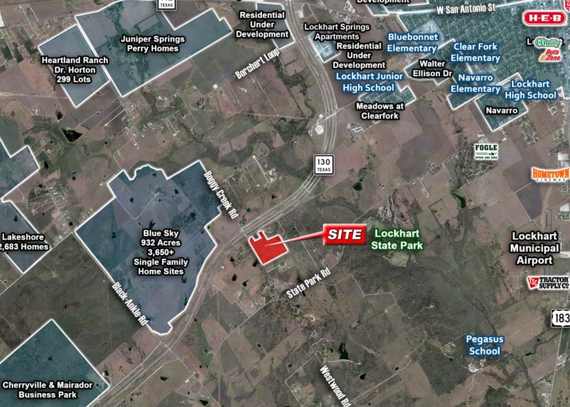 TBD SH-130 and Old Fentress Road, Lockhart, TX à vendre - Photo de l’immeuble – Image 3 sur 4