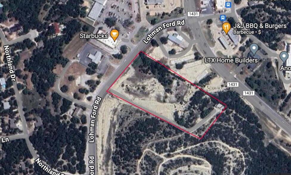 7703 Lohman Ford rd, Lago Vista, TX à vendre - Photo de l’immeuble – Image 1 sur 2