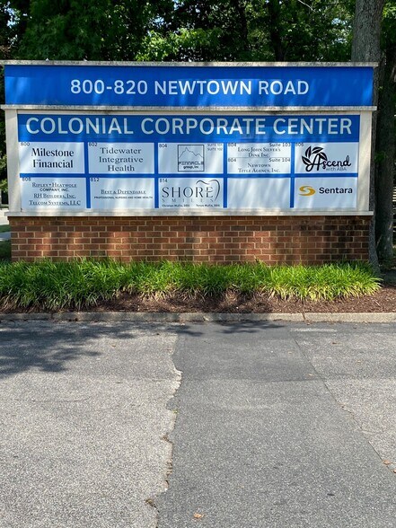 804 Newtown Rd, Virginia Beach, VA à louer - Photo de l’immeuble – Image 3 sur 10