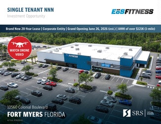 Plus de détails pour 10560 Colonial Blvd, Fort Myers, FL - Local commercial à vendre