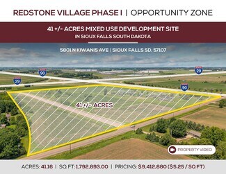 Plus de détails pour 5801 N Kiwanis Ave, Sioux Falls, SD - Terrain à vendre