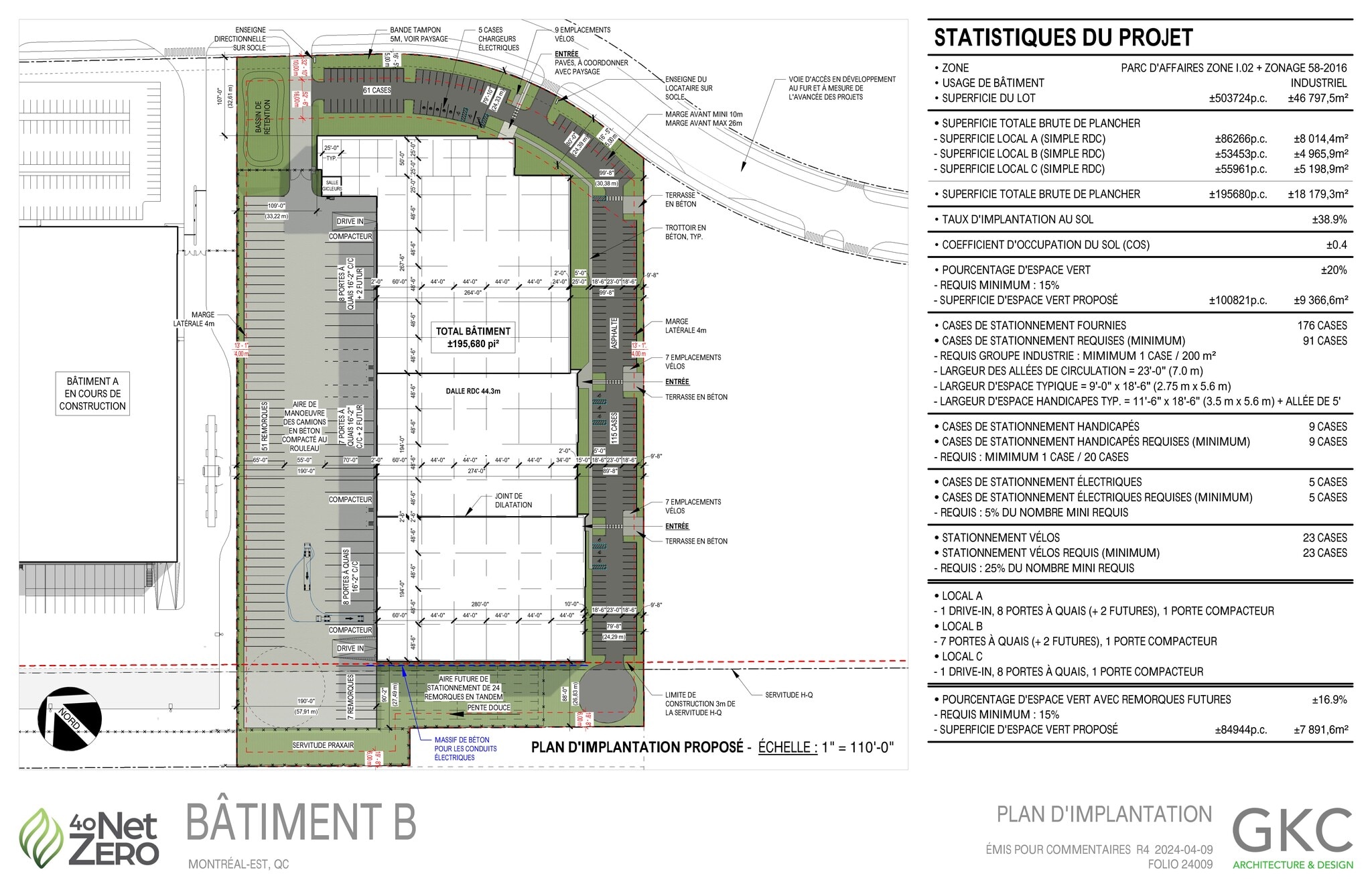 9200 Boul Henri-Bourassa E, Montréal-Est, QC à louer Plan de site– Image 1 sur 3