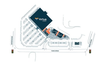 210-350 Young Ave, Moorestown, NJ à louer Plan de site– Image 1 sur 1