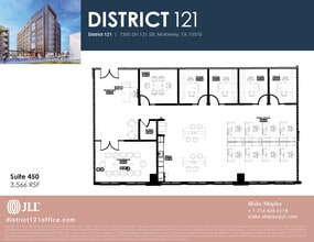 7300 SH 121 SB, McKinney, TX à louer Plan d’étage– Image 1 sur 1