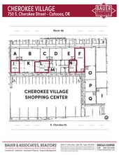 750 S Cherokee St, Catoosa, OK à louer Plan de site– Image 1 sur 1