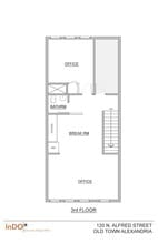 120 N Alfred St, Alexandria, VA à louer Plan d’étage– Image 2 sur 2