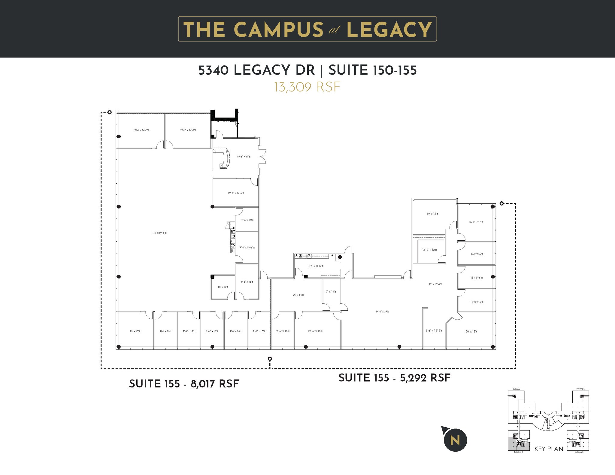 5340 Legacy Dr, Plano, TX à louer Plan d’étage– Image 1 sur 2