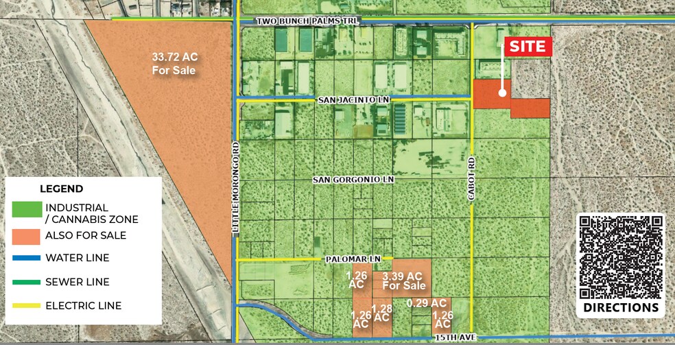 66100 Cabot Road, Desert Hot Springs, CA à vendre - Aérien – Image 2 sur 2