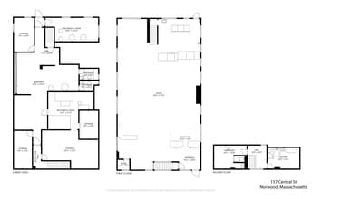 157 Central St, Norwood, MA à louer Plan d’étage– Image 1 sur 1