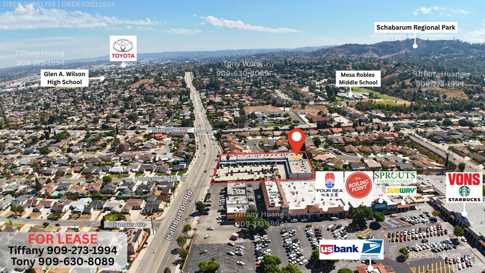 15902-15946 Halliburton Rd, Hacienda Heights, CA à louer - Photo de l’immeuble – Image 2 sur 18