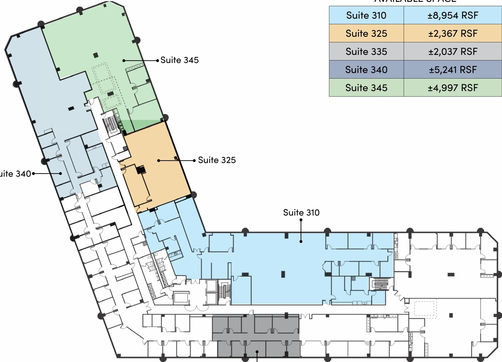 4000 Civic Center Dr, San Rafael, CA à louer Plan d’étage– Image 1 sur 1