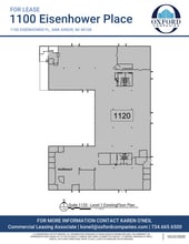 1100 Eisenhower Pl, Ann Arbor, MI à vendre Plan d’étage– Image 1 sur 4