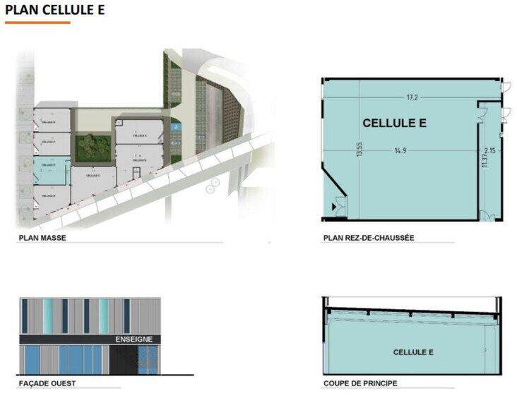 Local commercial dans Famars à vendre - Plan d’étage – Image 3 sur 4