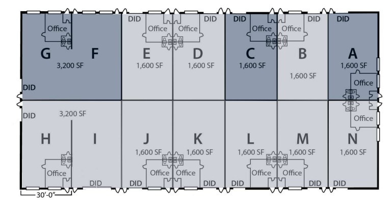 888 Tower Rd, Mundelein, IL à louer Plan d’étage– Image 1 sur 1