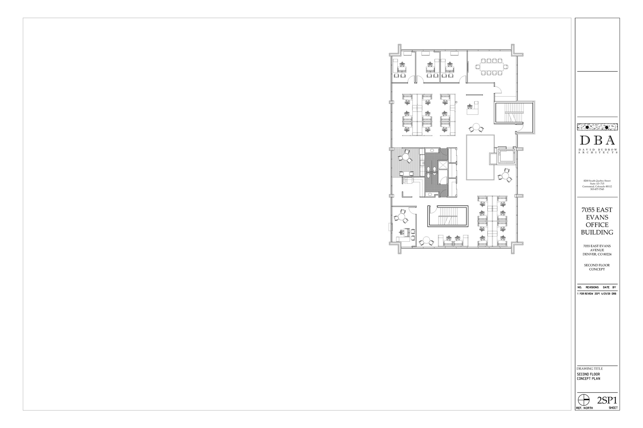 7055 E Evans Ave, Denver, CO à louer Plan d’étage– Image 1 sur 1