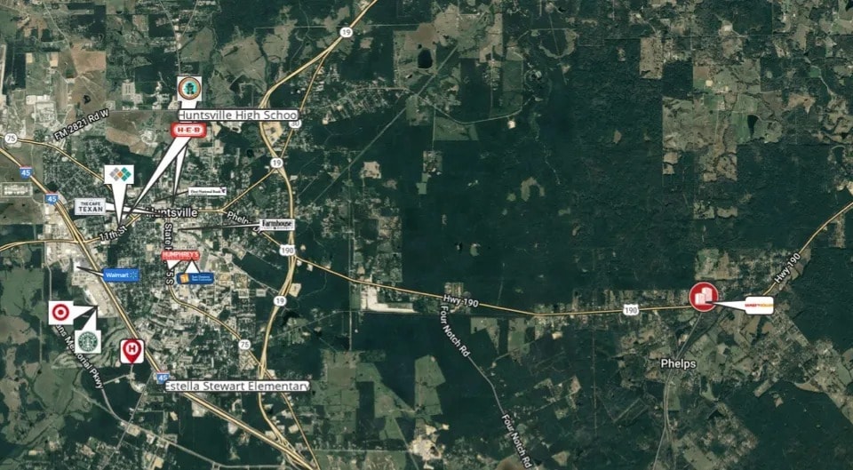 1795 US Highway 190, Huntsville, TX à vendre - Aérien – Image 2 sur 10