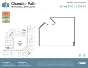 1490 S Price Rd, Chandler, AZ à louer Plan d’étage– Image 1 sur 2