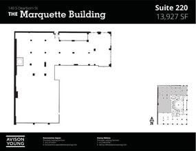 140 S Dearborn St, Chicago, IL à louer Plan de site– Image 1 sur 2