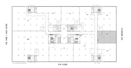 141 Flushing Ave, Brooklyn, NY à louer Plan d’étage– Image 2 sur 2