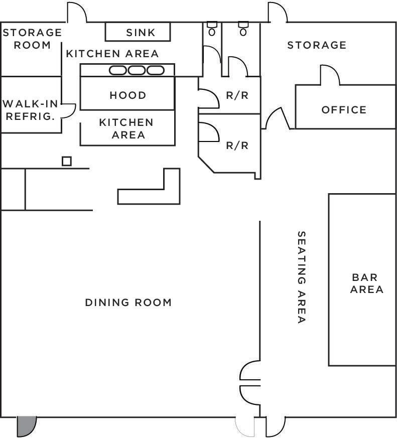 8499 Old Redwood Hwy, Windsor, CA à louer Plan d’étage– Image 1 sur 8