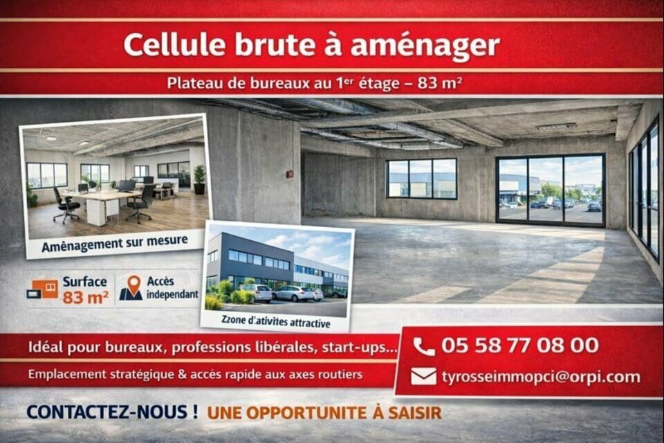 Bureau dans Bénesse-Maremne à louer Photo de l’immeuble– Image 1 sur 4