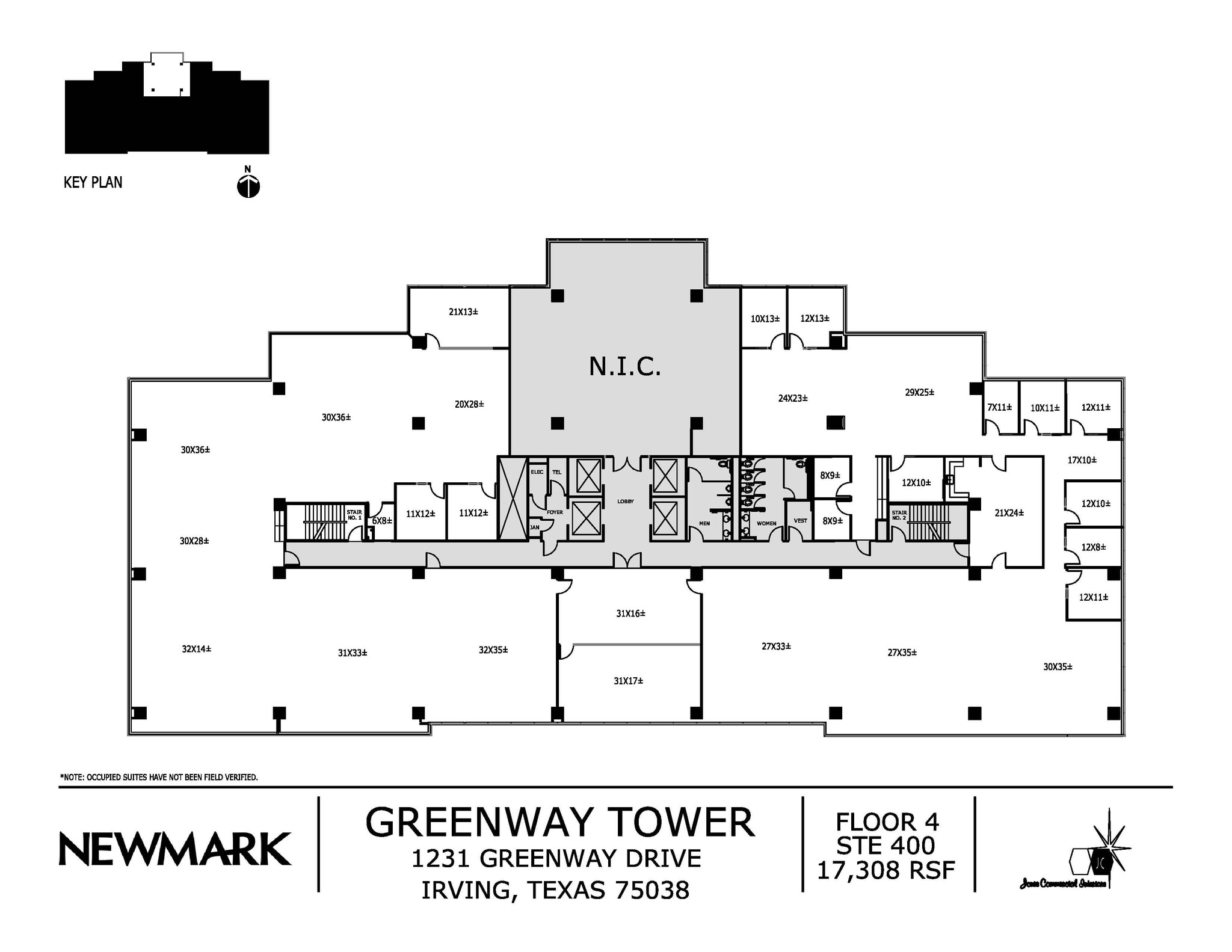 1231 Greenway Dr, Irving, TX à louer Plan d’étage– Image 1 sur 1