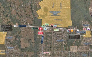 Plus de détails pour Highway 105 & Crockett Martin Rd, Conroe, TX - Terrain à vendre