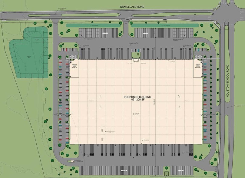 2810 Danieldale Rd, Lancaster, TX à louer - Plan de site – Image 2 sur 2
