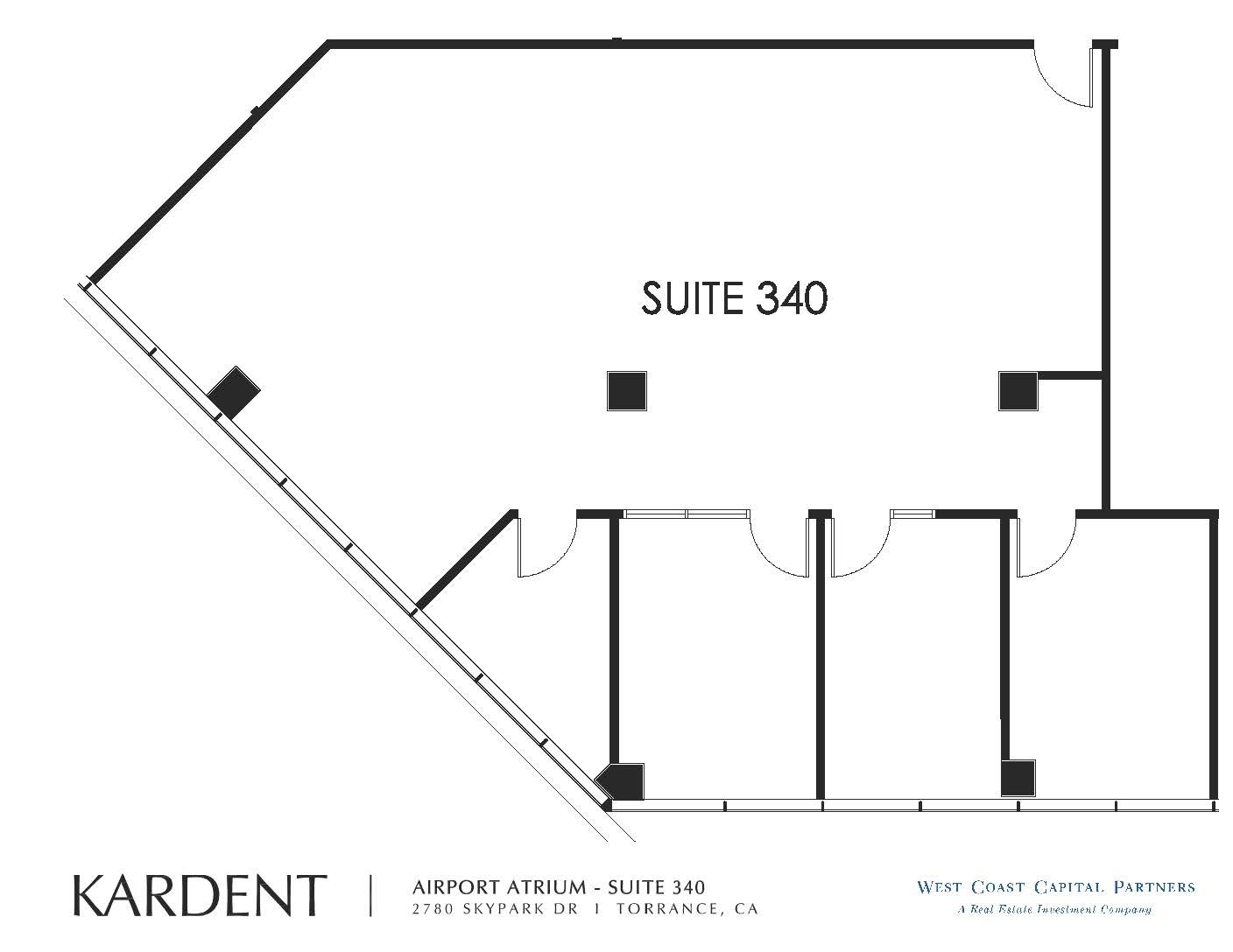 2780 Skypark Dr, Torrance, CA à louer Plan d’étage– Image 1 sur 2