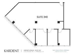 2780 Skypark Dr, Torrance, CA à louer Plan d’étage– Image 1 sur 2