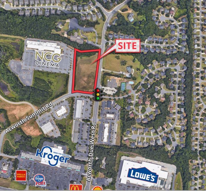 3545 Acworth Due West Rd, Kennesaw, GA à vendre Photo principale– Image 1 sur 2