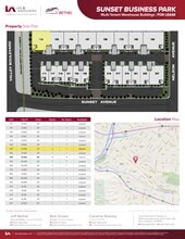 139-189 N Sunset Blvd, City of Industry, CA à louer Plan de site– Image 2 sur 2