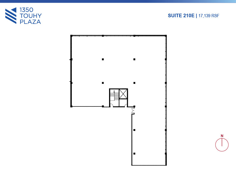 1350 E Touhy Ave, Des Plaines, IL à louer Plan d’étage– Image 1 sur 4