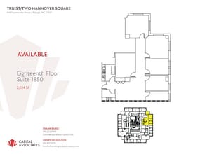 434 Fayetteville St, Raleigh, NC à louer Plan d’étage– Image 1 sur 1