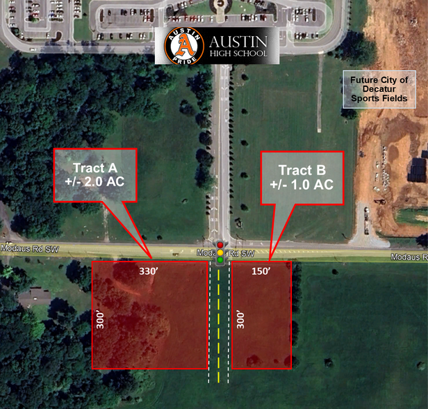 3200 Modaus Road Southwest, Decatur, AL à vendre - Aérien – Image 1 sur 1