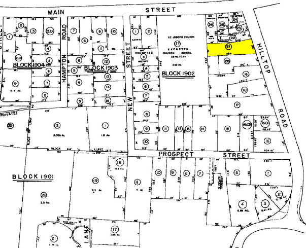 5 Hilltop Rd, Mendham, NJ à louer - Plan cadastral – Image 2 sur 8