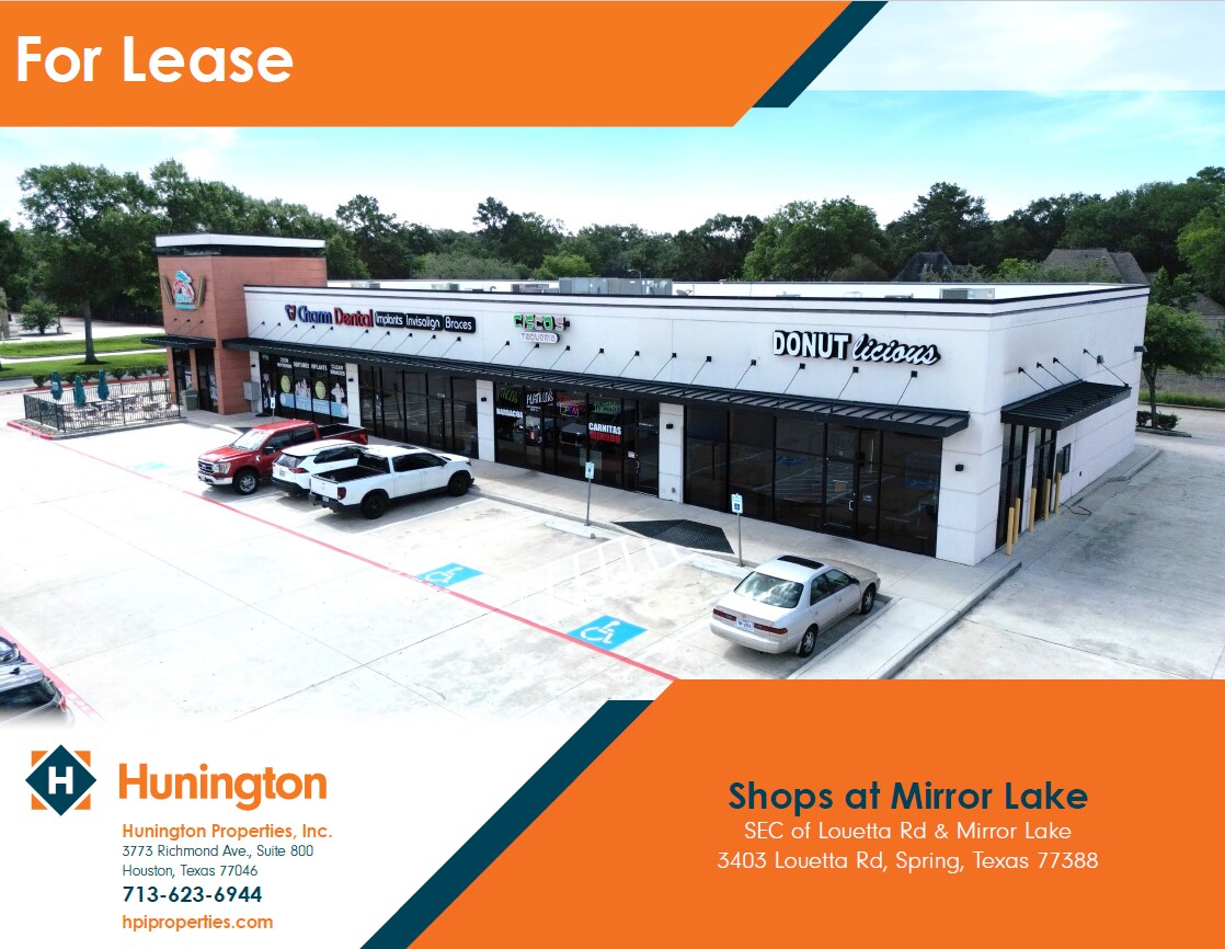 SEC Louetta Rd At Mirror Lake Rd, Spring, TX à louer Photo de l’immeuble– Image 1 sur 2